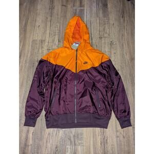 Nike Men's Size Large Sportswear Windrunner Hooded Jacket DA0001-652